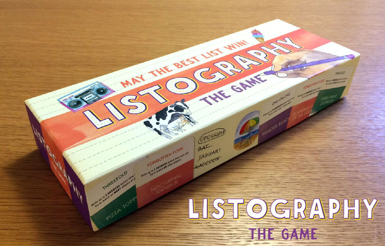 the listography game